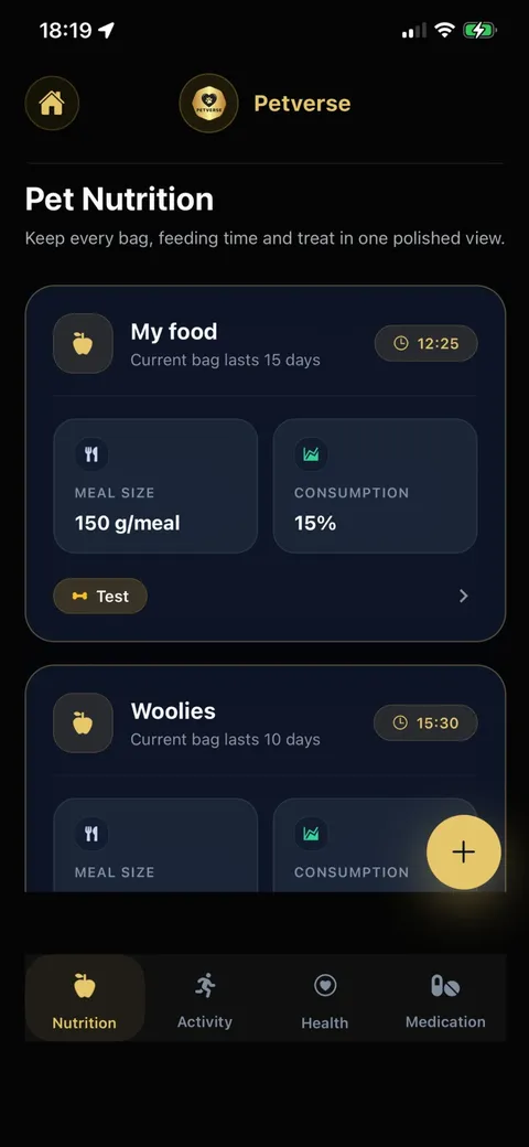 Nutrition Tracking